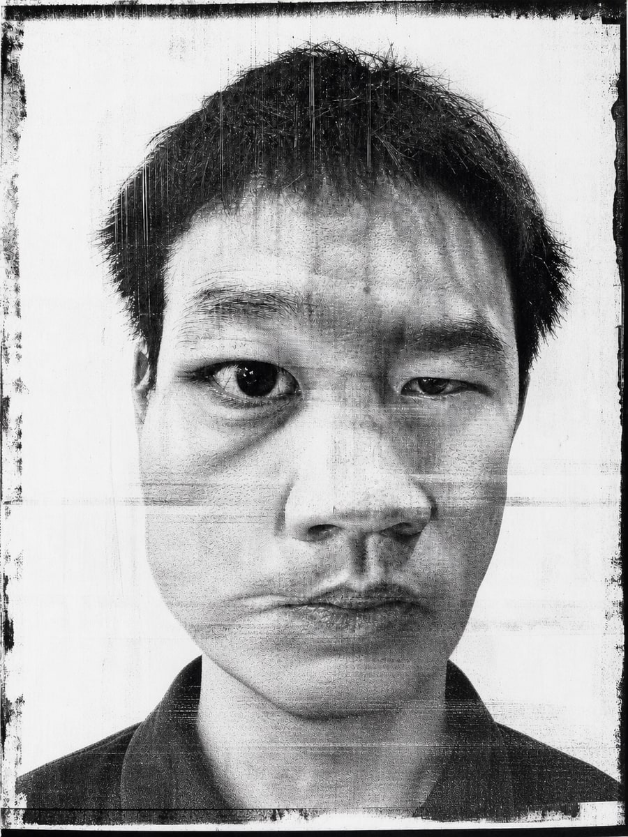 复印机压脸鬼影示例